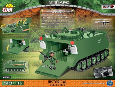 Cobi Klocki Klocki HC Vietnam War M113 APC 510 elementów