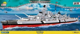 Cobi Klocki Klocki HC WWII Battleship Bisma rck 2030 elementów