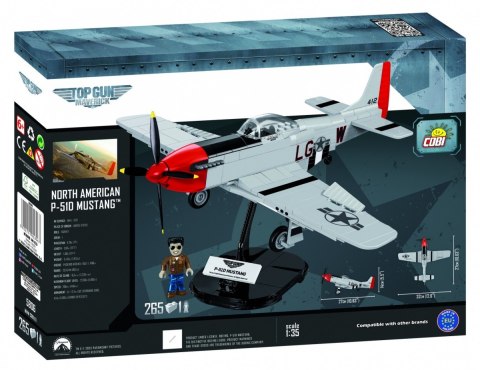 Cobi Klocki Klocki Top Gun P-51D Mustang 1/35