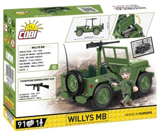 Cobi Klocki Klocki Willys MB 1/4 Ton 4x4