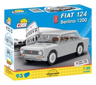 Cobi Klocki Kocki Youngtimer Fiat 124 Berl ina 1200 93 elementów