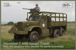 Ibg Model plastikowy Diamond T968 Cargo Truck With M2 Machine Gun