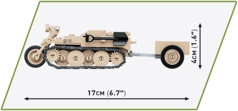 Cobi Klocki Klocki Historical Collection WWII SD.KFZ.2 Kettenkrad HK-101