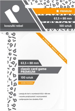 Rebel Koszulki 63,5 x 88 mm CCG Premium 100 sztuk