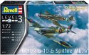 Revell Model plastikowy BF109G-10 & Spitfire MK.V