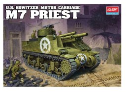 Academy Model do sklejania M7 105mm SPG Priest