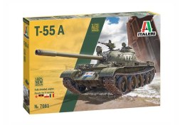 Italeri Model do sklejania Średni czołg T-55A (wersja PL)