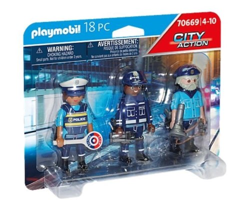 Playmobil Zestaw figurek City Action 70669 Policjanci