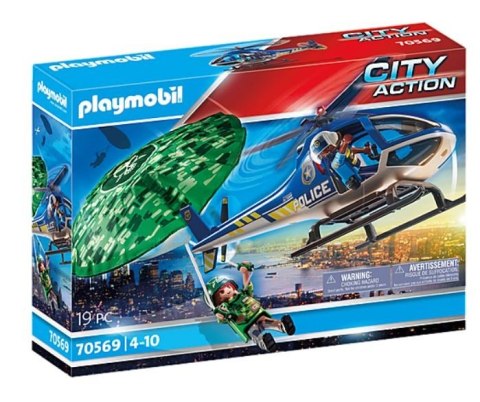 Playmobil Zestaw z figurkami City Action 70569 Policyjny śmigłowiec