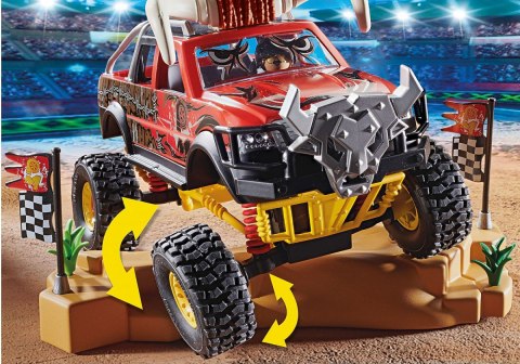 Playmobil Zestaw z pojazdem Stunt Show 70549 Monster Truck Rogacz