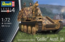 Revell Model plastikowy Pojazd Sturmpanzer 38T Grille aus