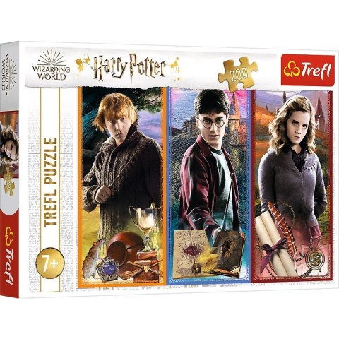 Trefl Puzzle 200 elementów W świecie magii Harry Potter