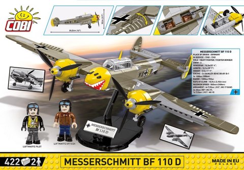 Cobi Klocki Klocki 422 elementy Messerschmitt Bf 110D