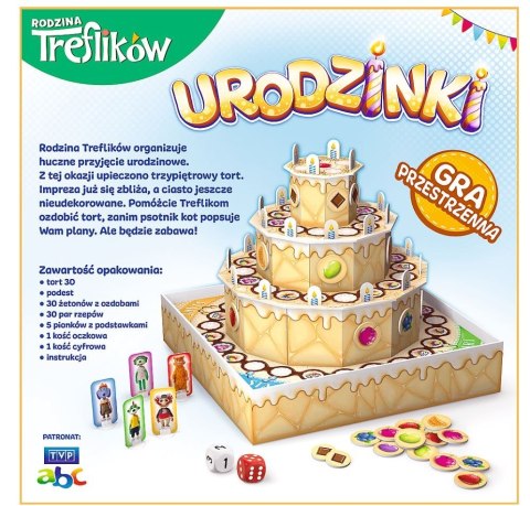 Trefl Gra Urodzinki Rodzina Treflików