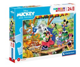 Clementoni Puzzle 24 elementy Maxi - Miki i Przyjaciele