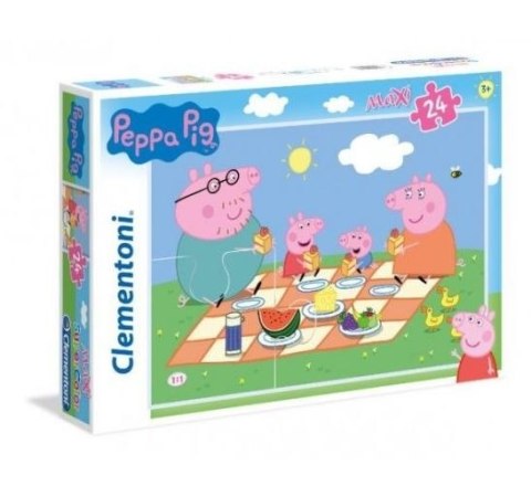 Clementoni Puzzle 24 elementy Maxi Świnka Peppa