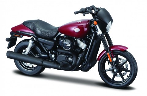 Maisto HD 2015 Street 750 1/18 Bordowy