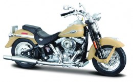 Maisto Motocykl Harley-Davidson 2005 FLSTCI Softail classic Beżowy