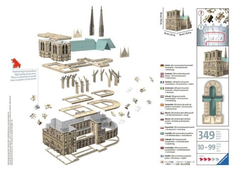 Ravensburger Polska Puzzle 324 elementy 3D Notre Dame