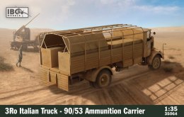 Ibg Model do sklejania 3Ro Italian Truck 90/53 Ammunition Carrier