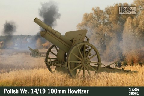 Ibg Model do sklejania Polish Wz. 14/19 100 mm Howitzer