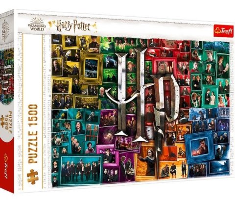 Trefl Puzzle 1500 elementów Harry Potter na przestrzeni filmów