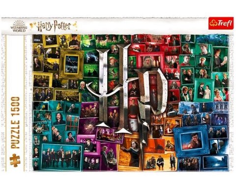 Trefl Puzzle 1500 elementów Harry Potter na przestrzeni filmów