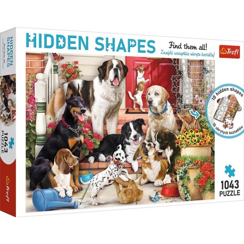 Trefl Puzzle Hidden Shapes Psia zabawa