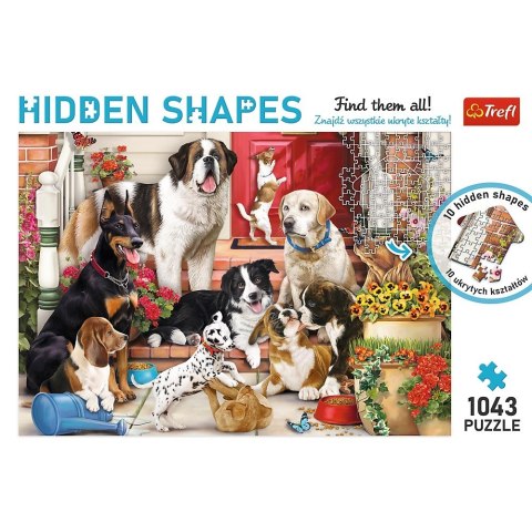 Trefl Puzzle Hidden Shapes Psia zabawa