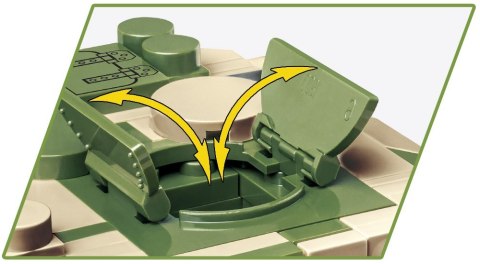 Cobi Klocki Klocki TOG II - Czołg superciężki