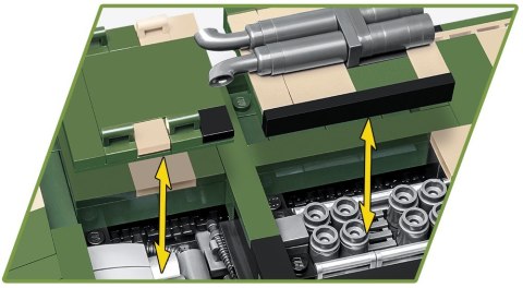 Cobi Klocki Klocki TOG II - Czołg superciężki