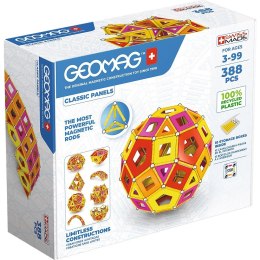 Geomag Klocki magnetyczne Classic Panels Masterbox Ciepłe 388 elementów