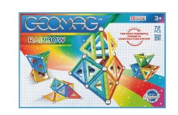 Geomag Klocki magnetyczne Rainbow Panels 72 elementy