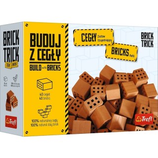 Trefl Klocki Brick Trick Cegły połówki 40sztuk