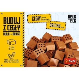 Trefl Klocki Brick Trick Cegły połówki 40sztuk