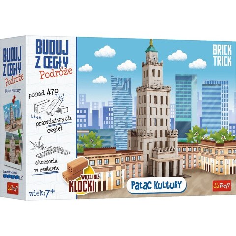 Trefl Klocki Brick Trick Podróże Palac Kultury XL