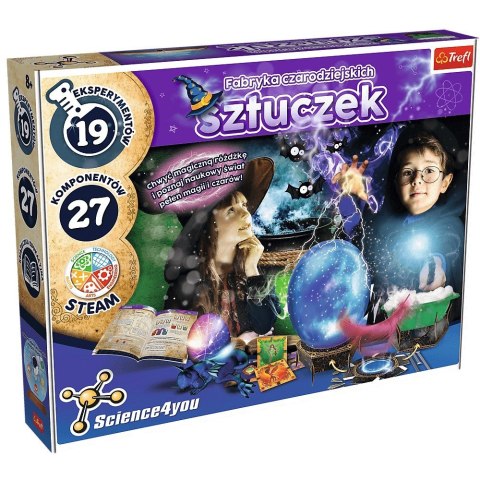 Trefl Zestaw naukowy SCIENCE4YOU Fabryka czarodziejskich sztuczek