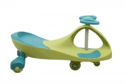 Hot Hit Jeździk Grawitacyjny Swing Car model 8097 Kauczukowe Koła LED zieleń-morski