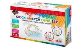 ASKATO Klocki małych geniuszy - Słomki midi 416 elementów