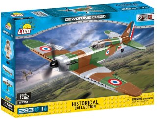 Cobi Klocki Historical Collection WWII Dewoitine D.520C 1