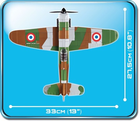 Cobi Klocki Historical Collection WWII Dewoitine D.520C 1