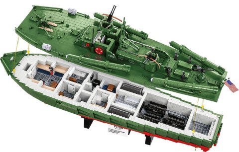 Cobi Klocki Patrol Torpedo Boat PT-109