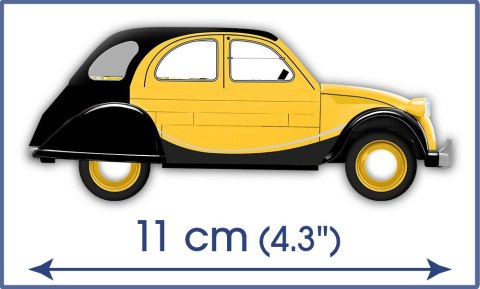 Cobi Klocki Youngtimer Citroen 2CV Charleston