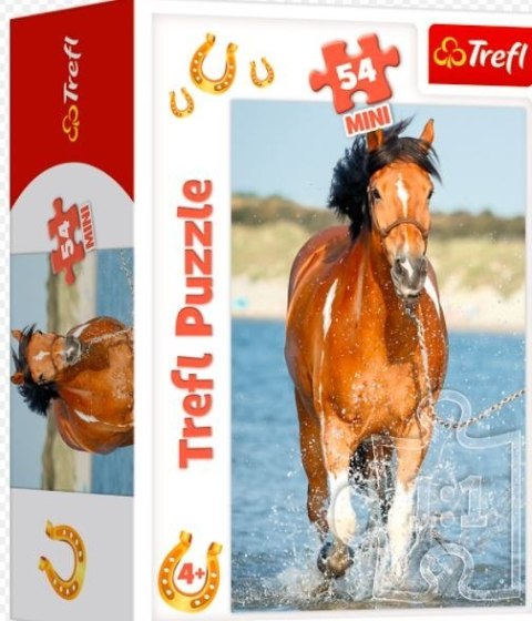 Trefl Puzzle 54 mini Świat Koni