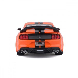 Maisto Model kompozytowy 2020 Mustang Shelby GT500 pomarańczowy 1:24