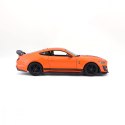 Maisto Model kompozytowy 2020 Mustang Shelby GT500 pomarańczowy 1:24