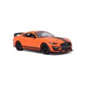 Maisto Model kompozytowy 2020 Mustang Shelby GT500 pomarańczowy 1:24