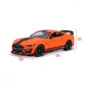 Maisto Model kompozytowy 2020 Mustang Shelby GT500 pomarańczowy 1:24