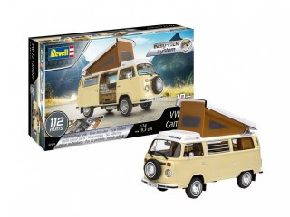 Revell Model plastikowy Samochód 1/24 VW T2 Camper (EASY CLICK)