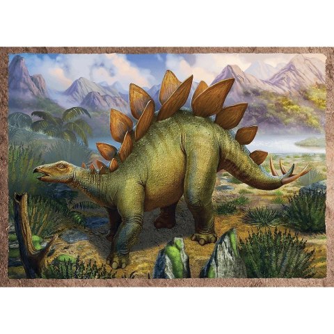 Trefl Puzzle 4w1 Ciekawe dinozaury